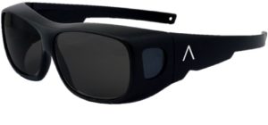 Fitover with Black Gloss Frame and Polarized Gray Lenses