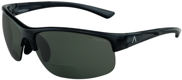 Tropea: Black Gloss Frame with Polarized Gray Lens