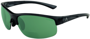 Tropea: Black Gloss Frame with Polarized Green Lens