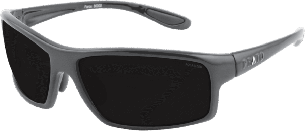 Paros: Black Matte Frame with Polarized Gray Lens